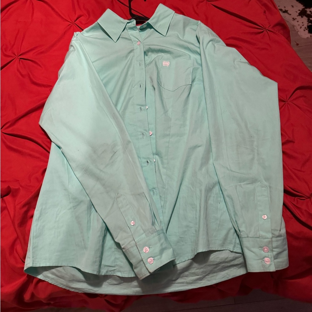 Cinch Button Top